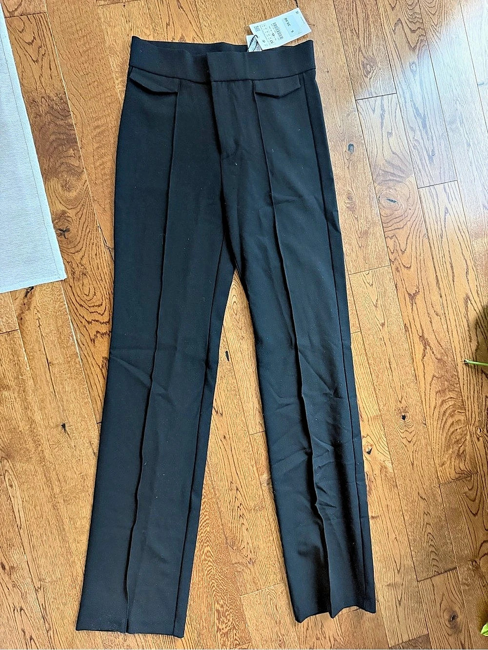Zara Black Trousers Size Medium NWT